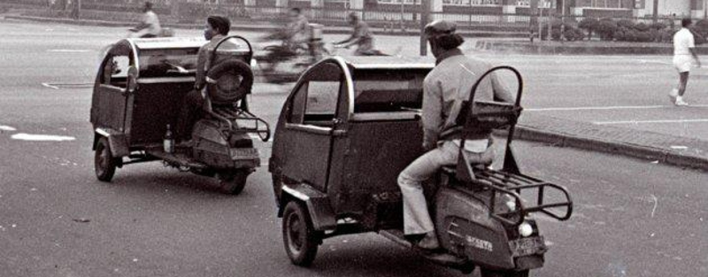 Illustration for article titled Random "Car"of the Day: 1972 Lambretta Helicak.